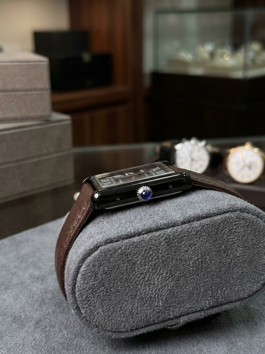 Premium Vintage Rectangular Tank Watch for Men – Old Money Aesthetic